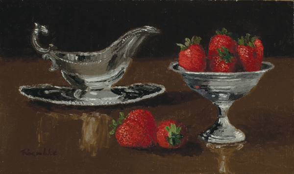 Strawberries with Silver